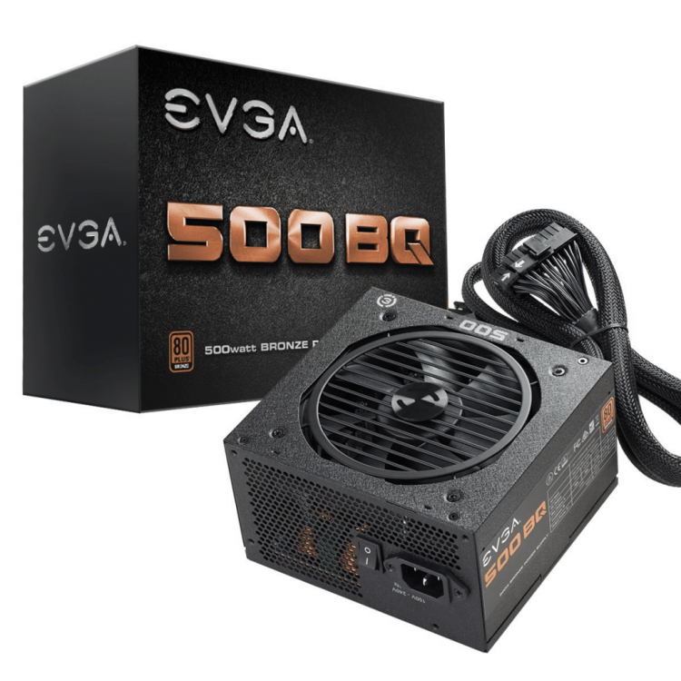 EVGA 500 BQ, 80+ BRONZE 500W