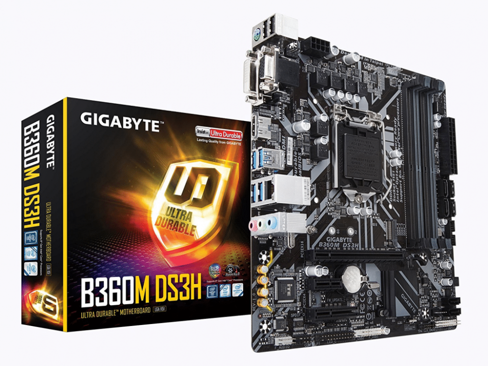 GIGABYTE B360M DS3H Motherboard