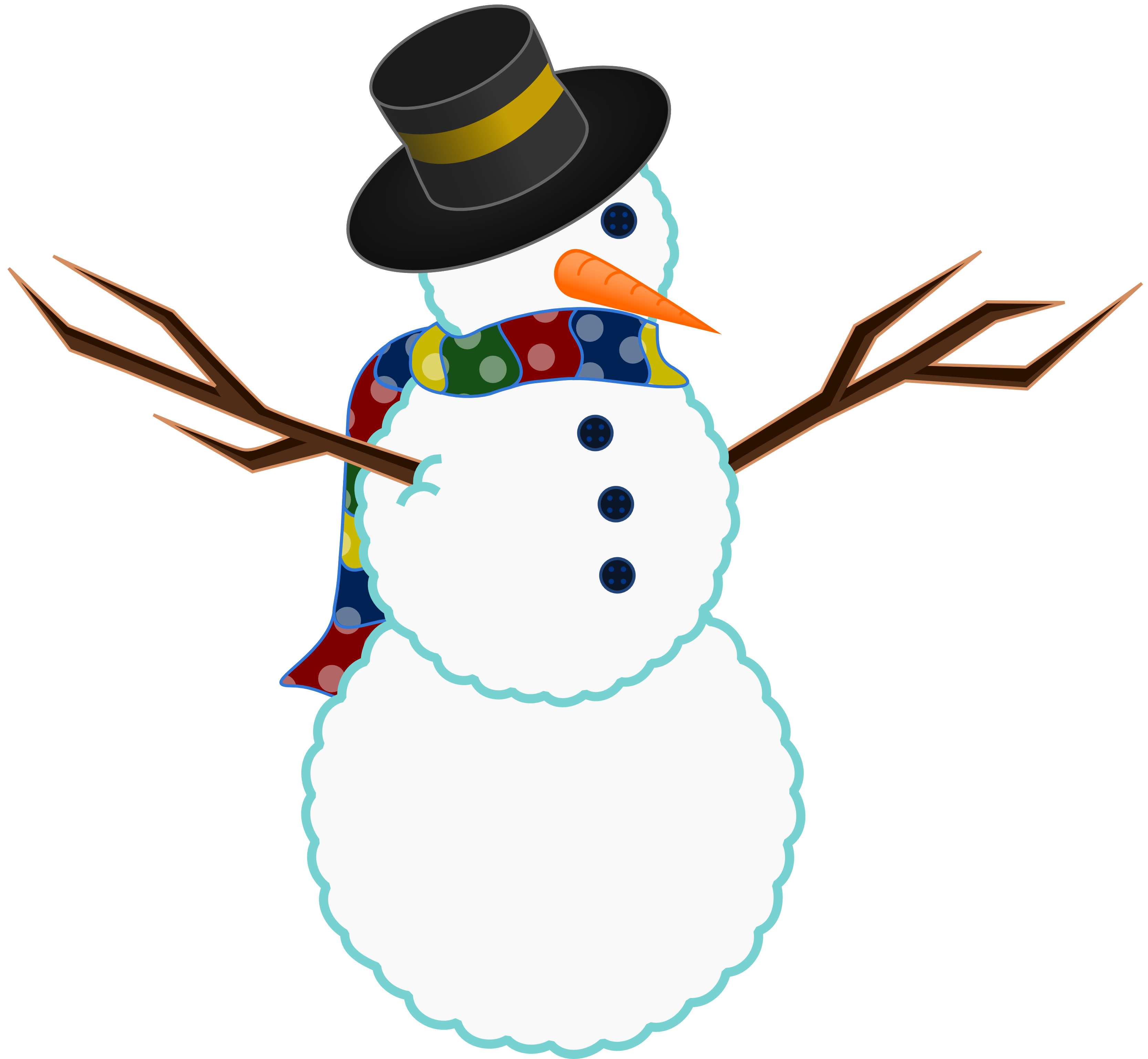 a_scarfed_snowman_christmas_xmas_peace_s