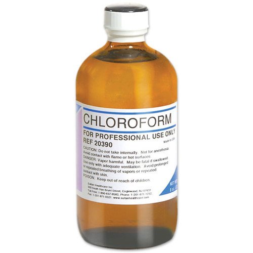 Vaizdo rezultatas pagal užklausą „chloroform“