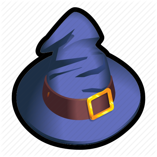 Hat, mage, magic, spell, witch, wizard icon